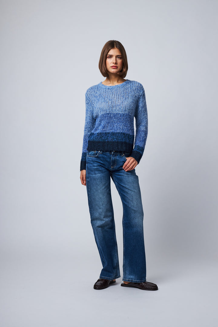 OPAL OMBRE SWEATER (EVENING OCEAN) - LINE