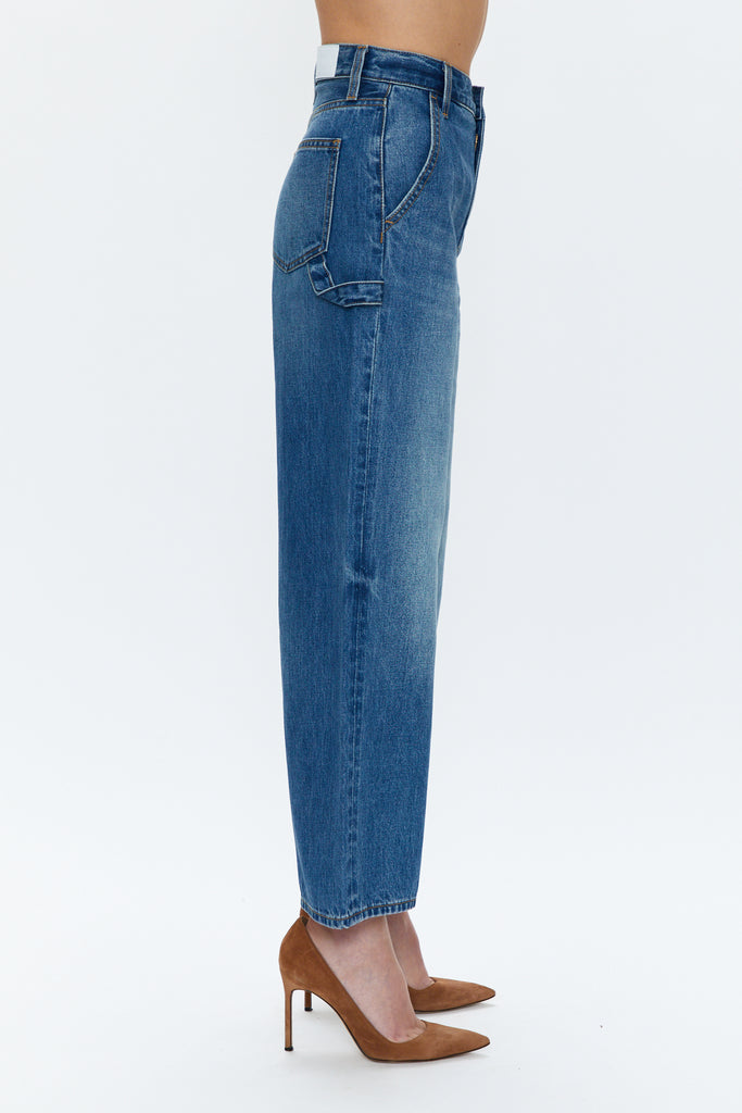 LORETTA UTILITY HIGH RISE WIDE LEG ANKLE (TONIC) - PISTOLA