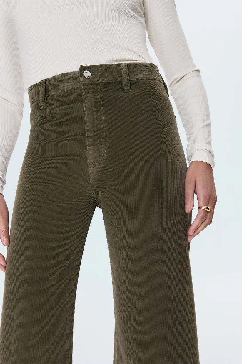 PENNY CROP HIGH RISE WIDE LEG PANT (SEQUOIA) - PISTOLA
