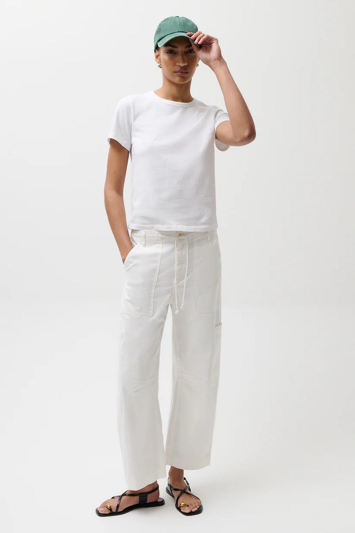 SABRINA UTILITY PANT (WHITE) - PISTOLA