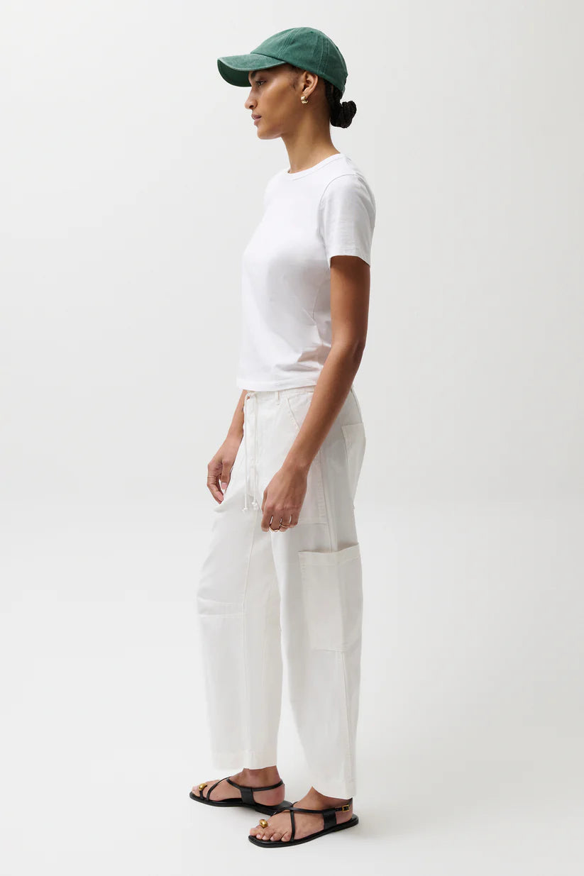 SABRINA UTILITY PANT (WHITE) - PISTOLA