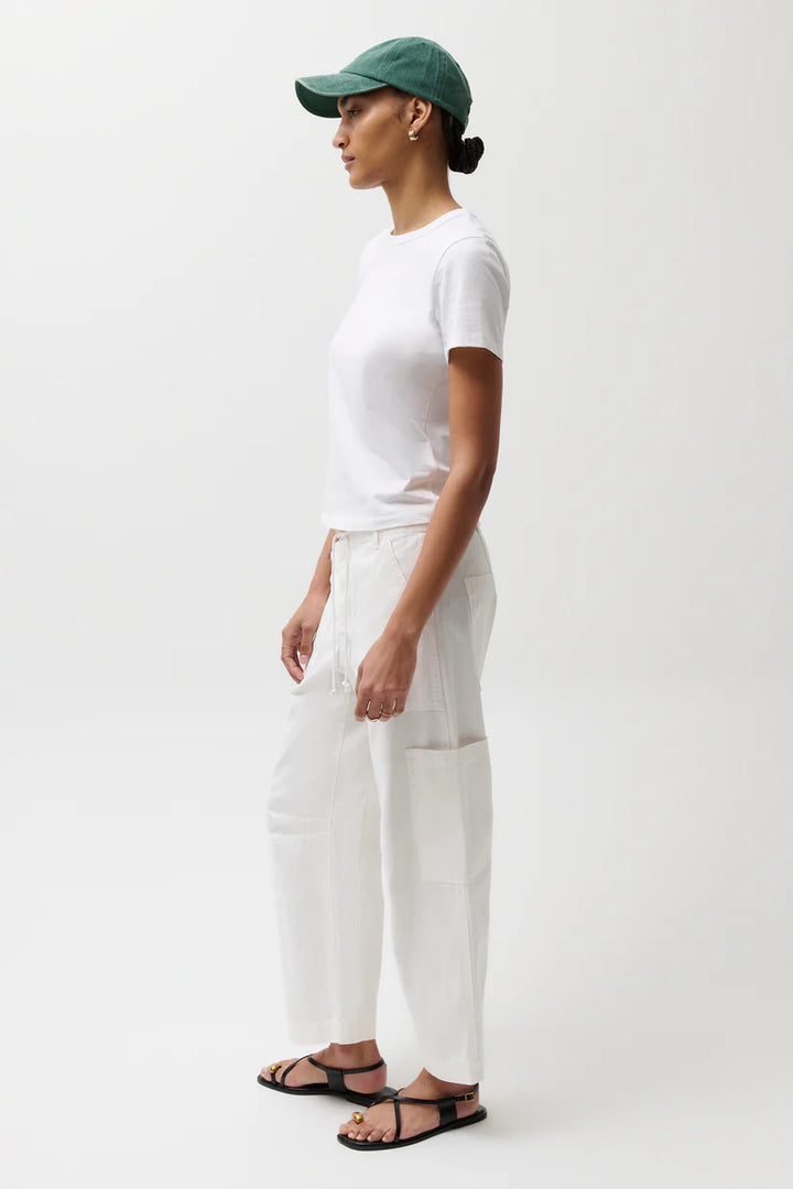 SABRINA UTILITY PANT (WHITE) - PISTOLA