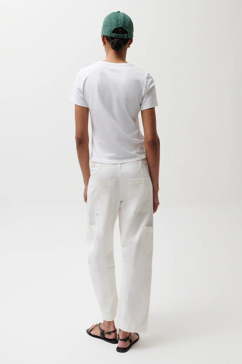 SABRINA UTILITY PANT (WHITE) - PISTOLA