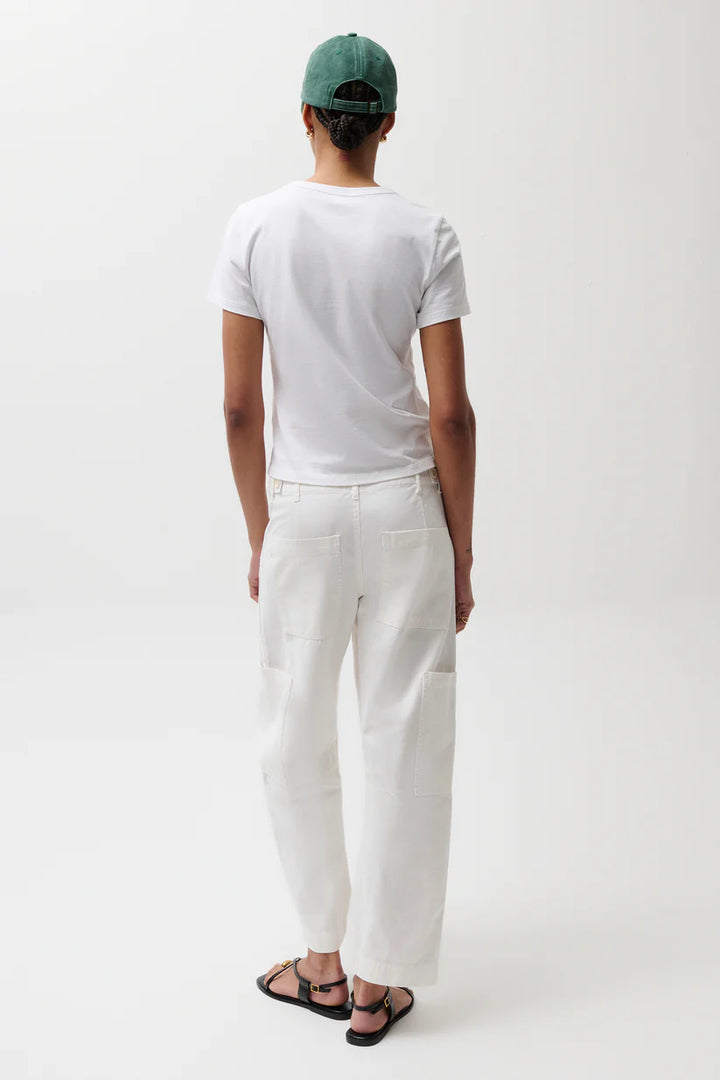 SABRINA UTILITY PANT (WHITE) - PISTOLA