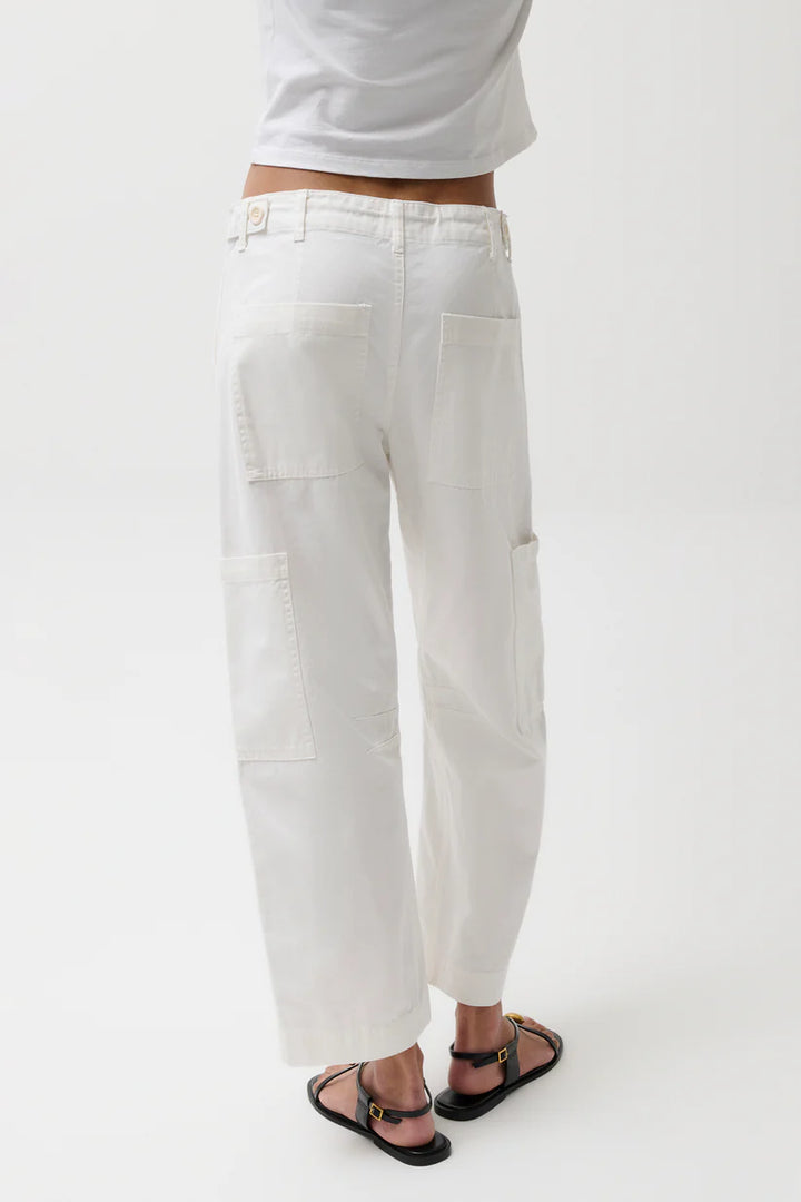 SABRINA UTILITY PANT (WHITE) - PISTOLA
