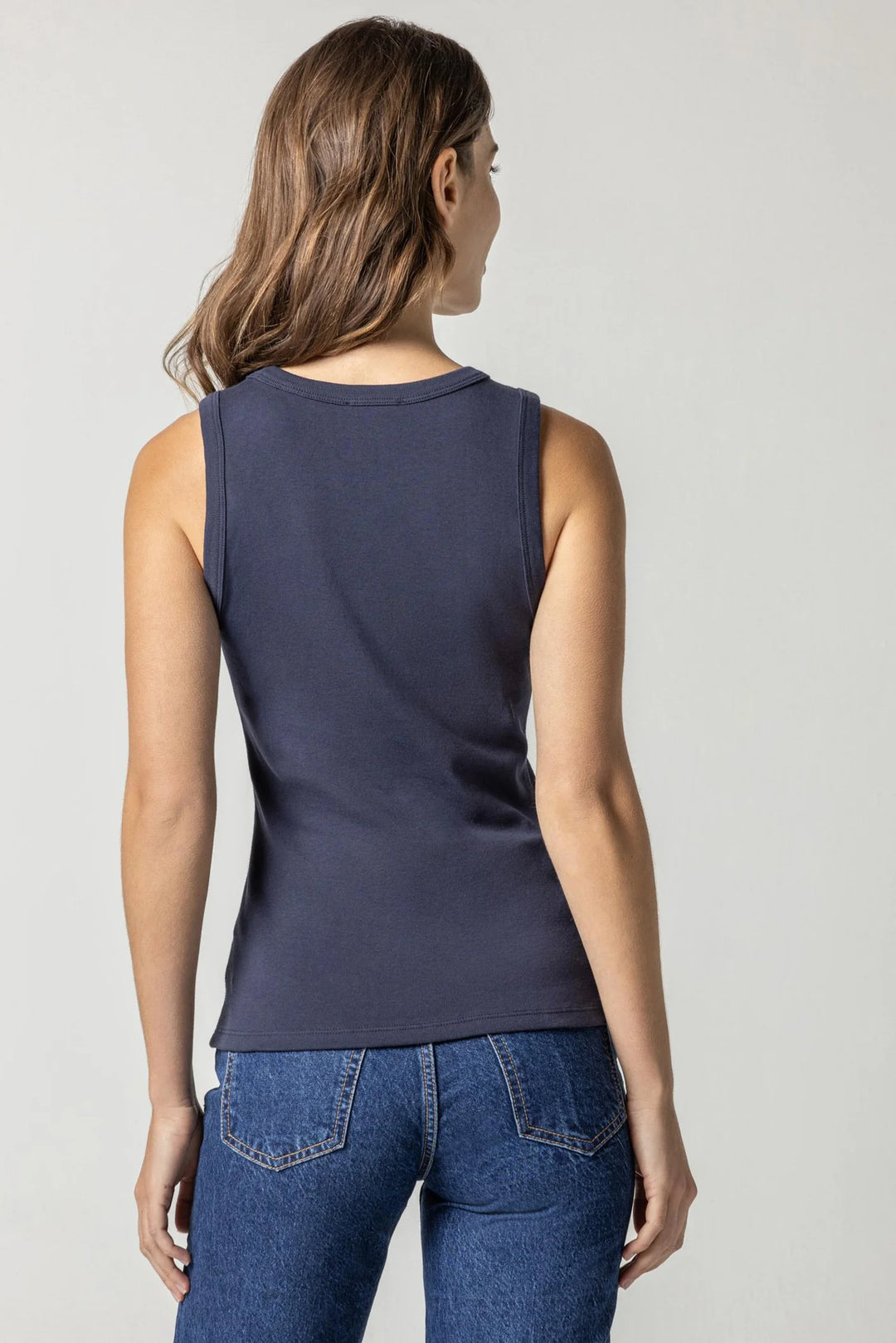 JEWEL TANK (DARK NAVY) - LILLA P