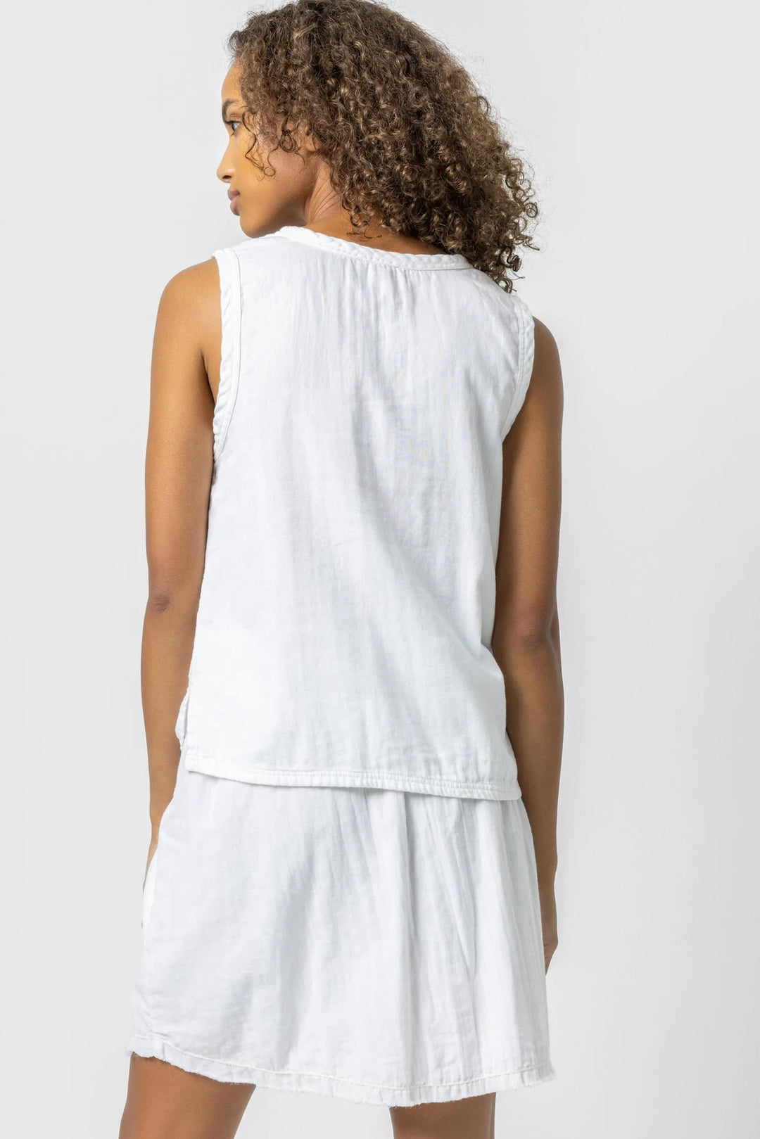 TANK WITH SIDE SLITS - LILLA P