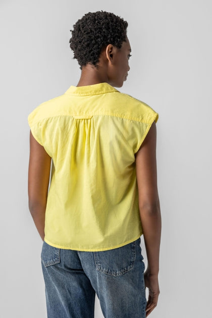 SHORT SLEEVE BUTTON DOWN - LILLA P
