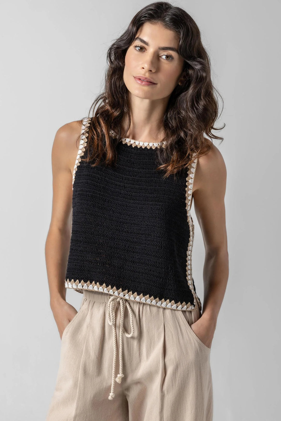CROCHET TANK - LILLA P