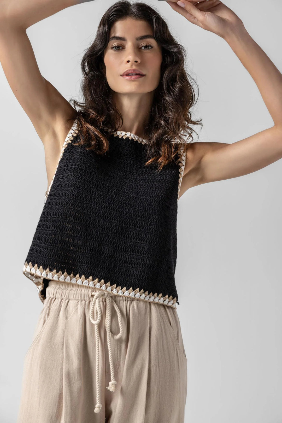 CROCHET TANK - LILLA P