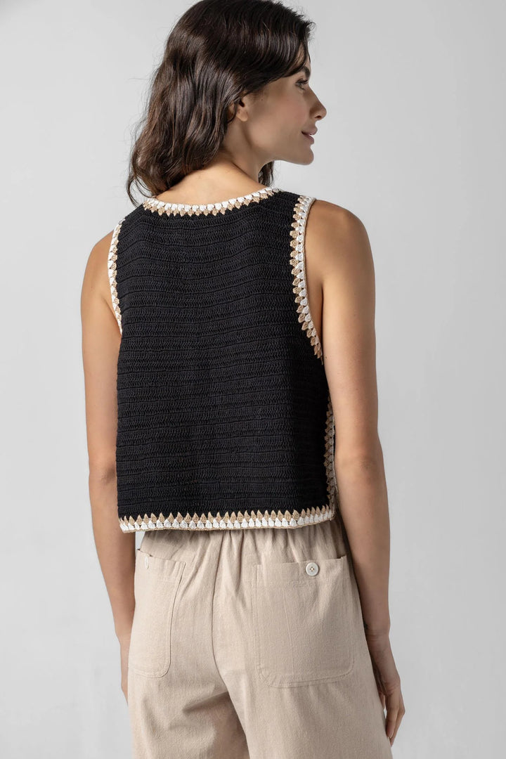 CROCHET TANK - LILLA P