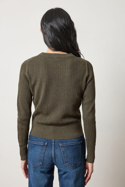 MULTI STITCH PULLOVER SWEATER - LILLA P
