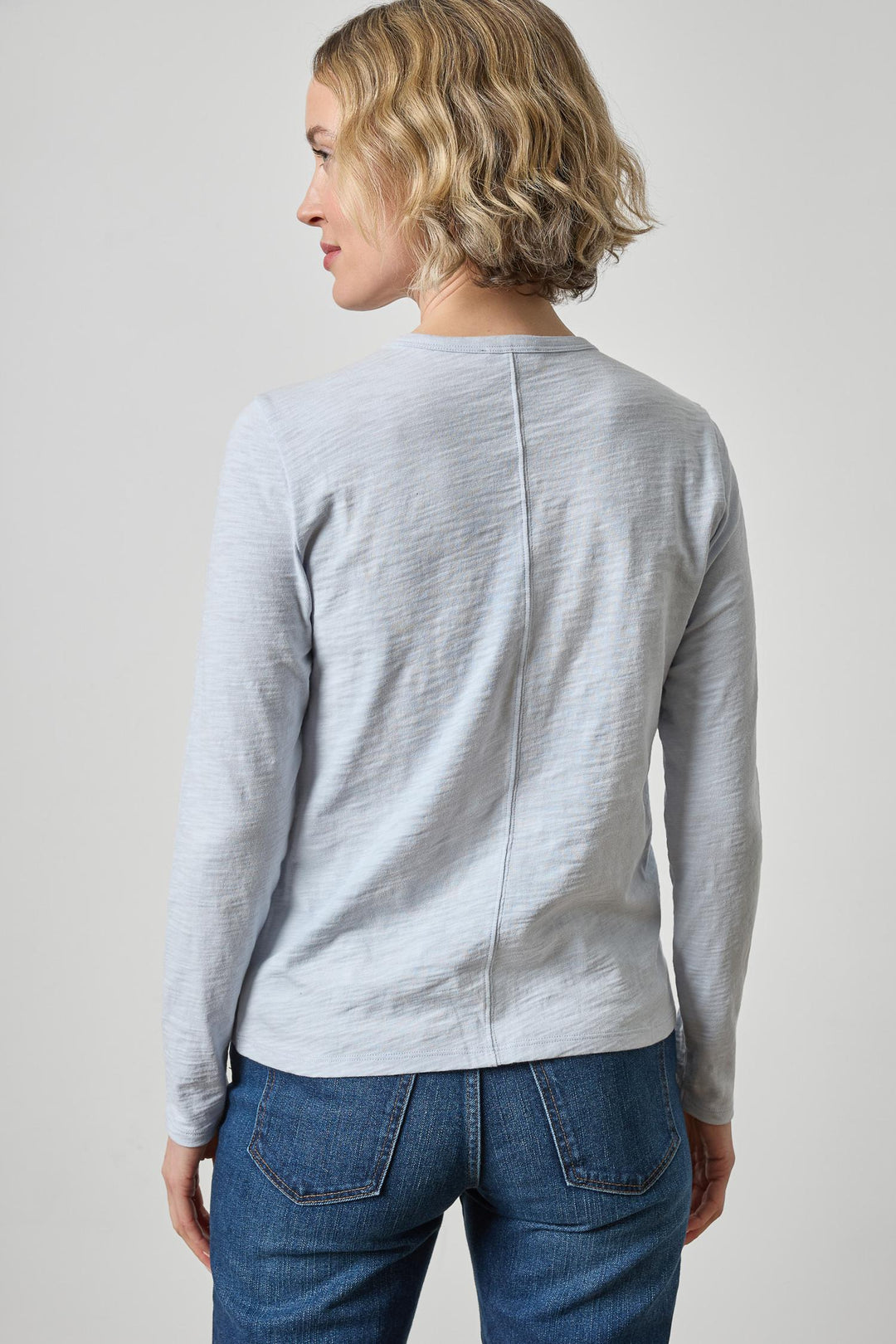 LONG SLEEVE CREWNECK (GLACIER) - LILLA P