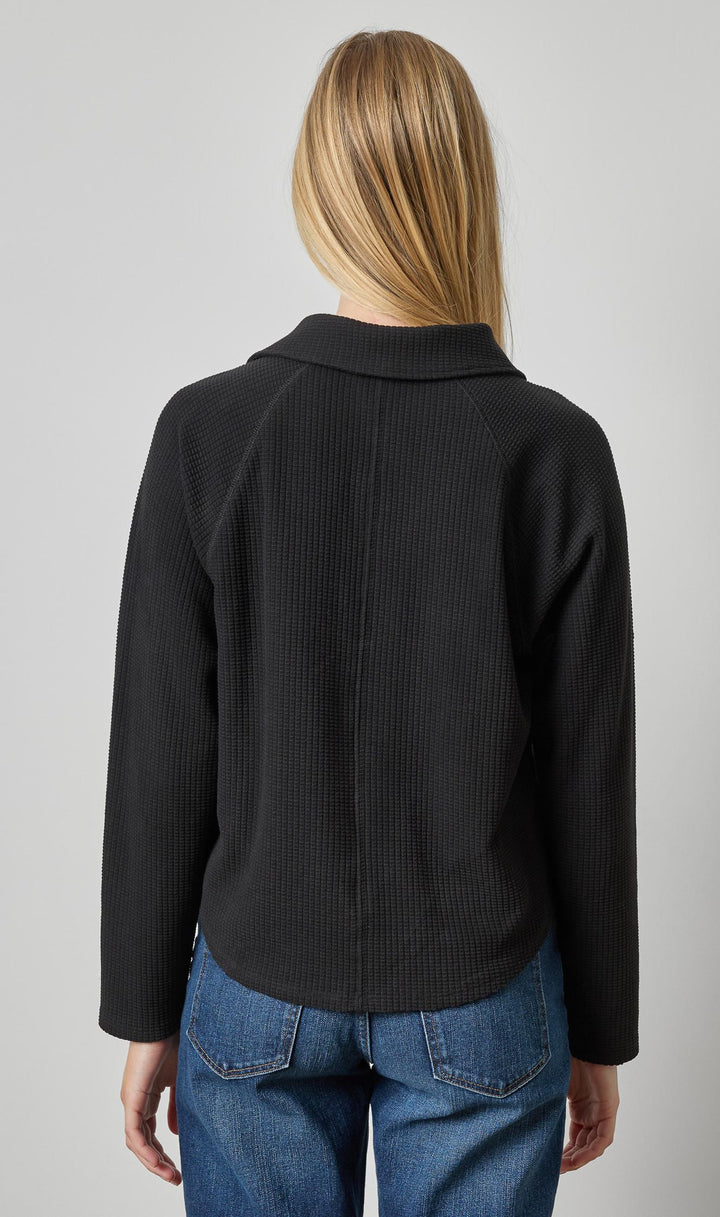 RAGLAN POLO (BLACK) - LILLA P