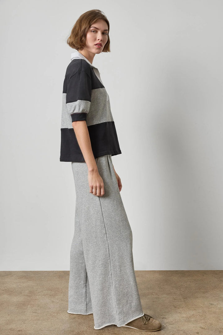 OVERSIZED ELBOW SLEEVE RUGBY (BLACK) - LILLA P