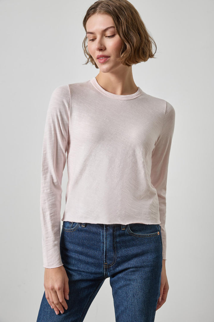VINTAGE BIAS TEE (ROSEBLUSH) - LILLA P