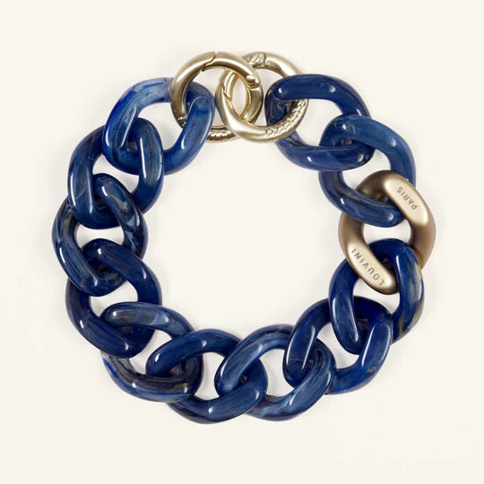 PETIT ZOE CHAIN (NAVY) - LOUVINI