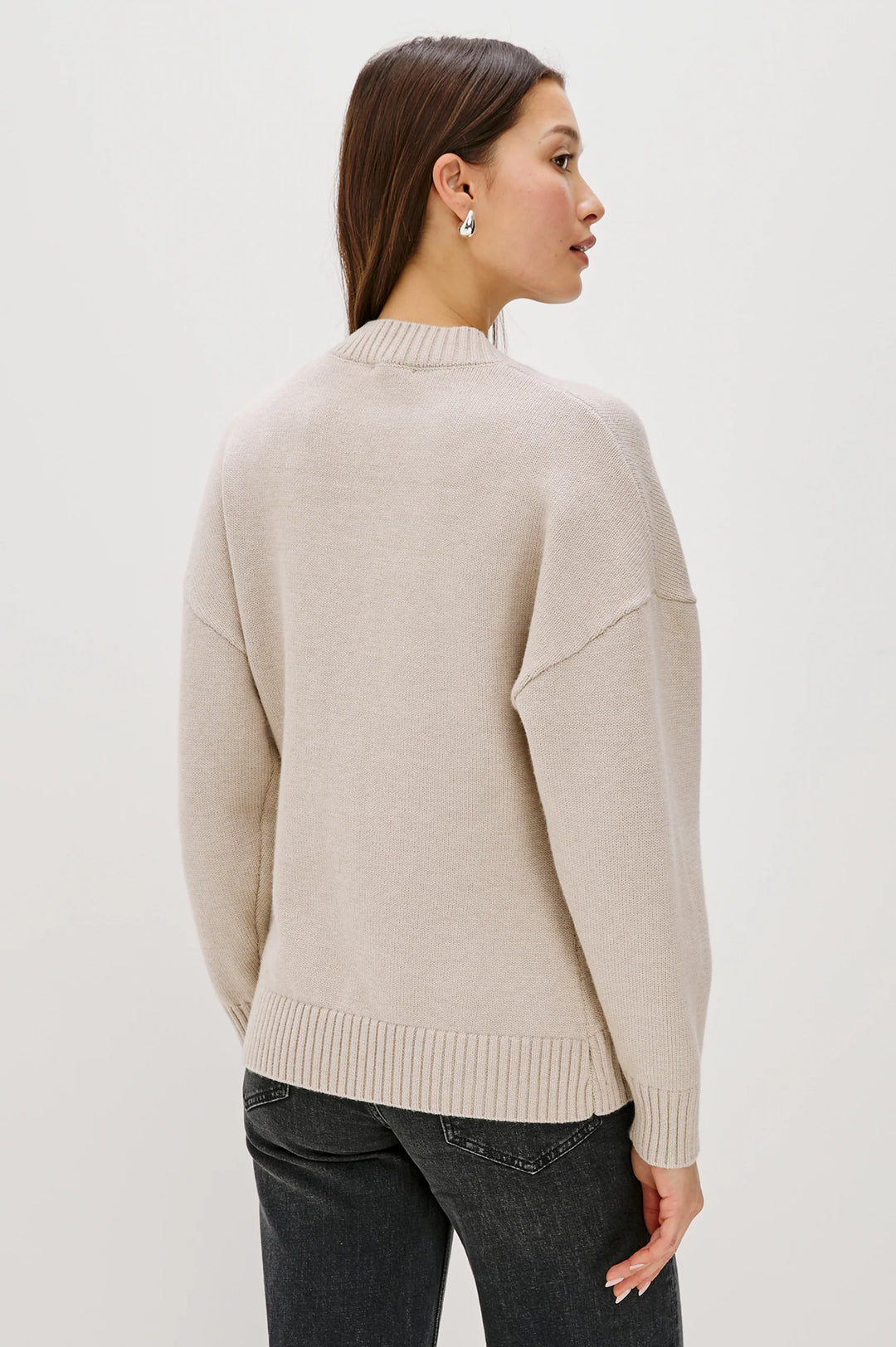 PHILIPPA CARDIGAN (TAUPE) - RAILS