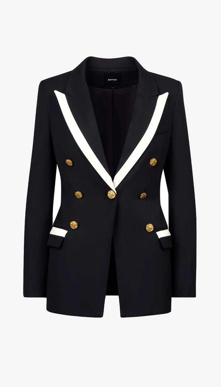 TAPED NOT A DB BLAZER (BLACK) - SMYTHE