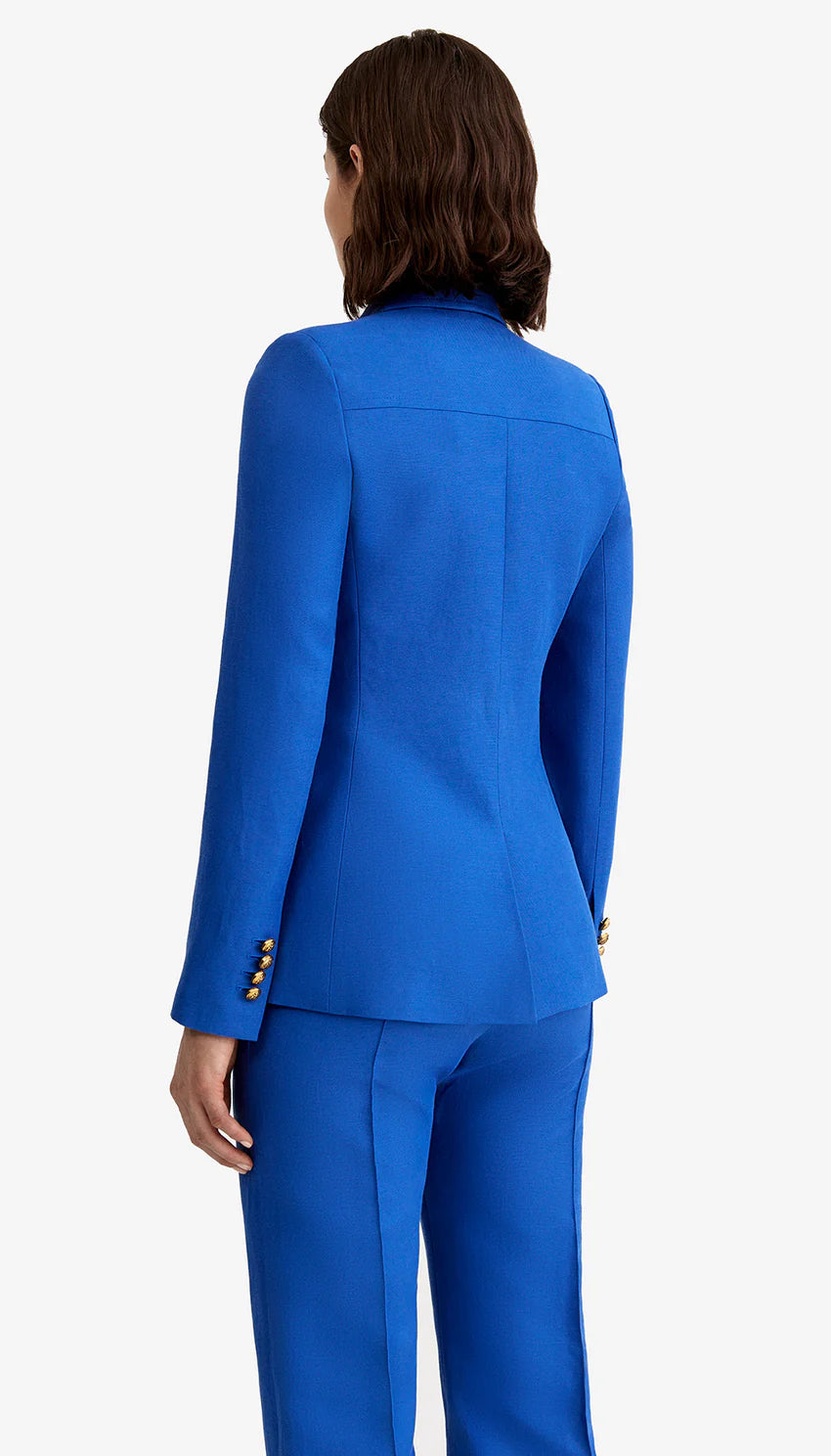PINTUCK BLAZER (NAUTICAL BLUE) - SMYTHE