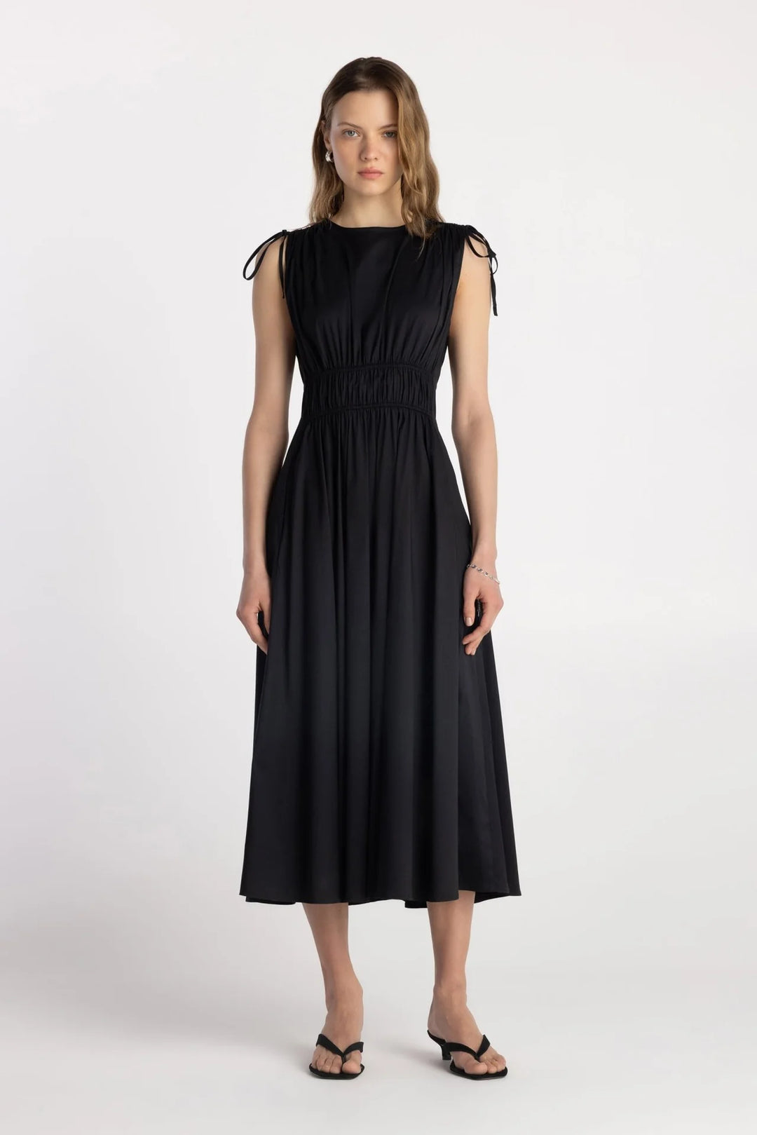 OLSO DRESS (LICORICE) - PURE & SIMPLE