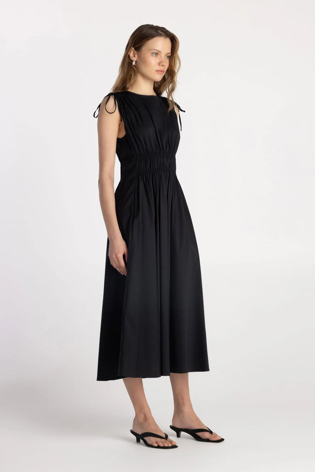 OLSO DRESS (LICORICE) - PURE & SIMPLE