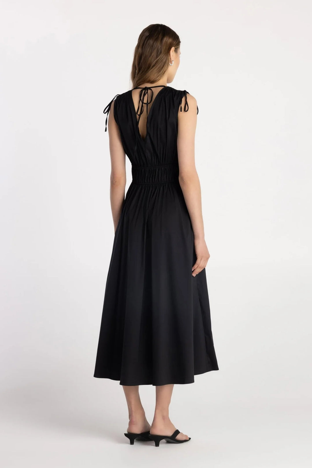 OLSO DRESS (LICORICE) - PURE & SIMPLE