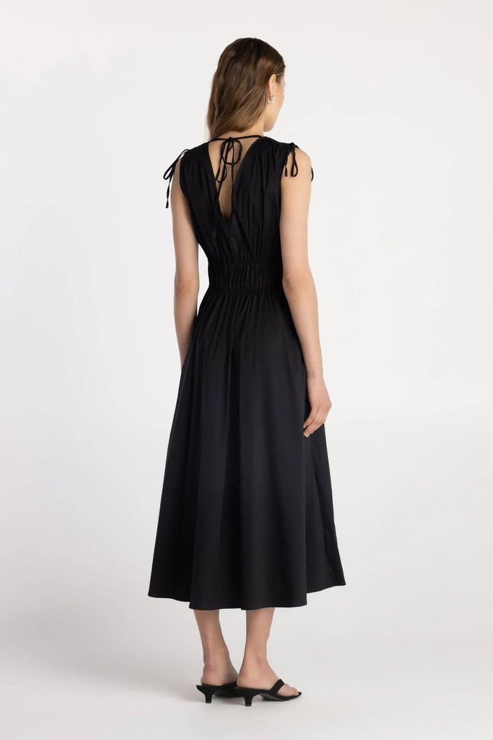 OLSO DRESS (LICORICE) - PURE & SIMPLE