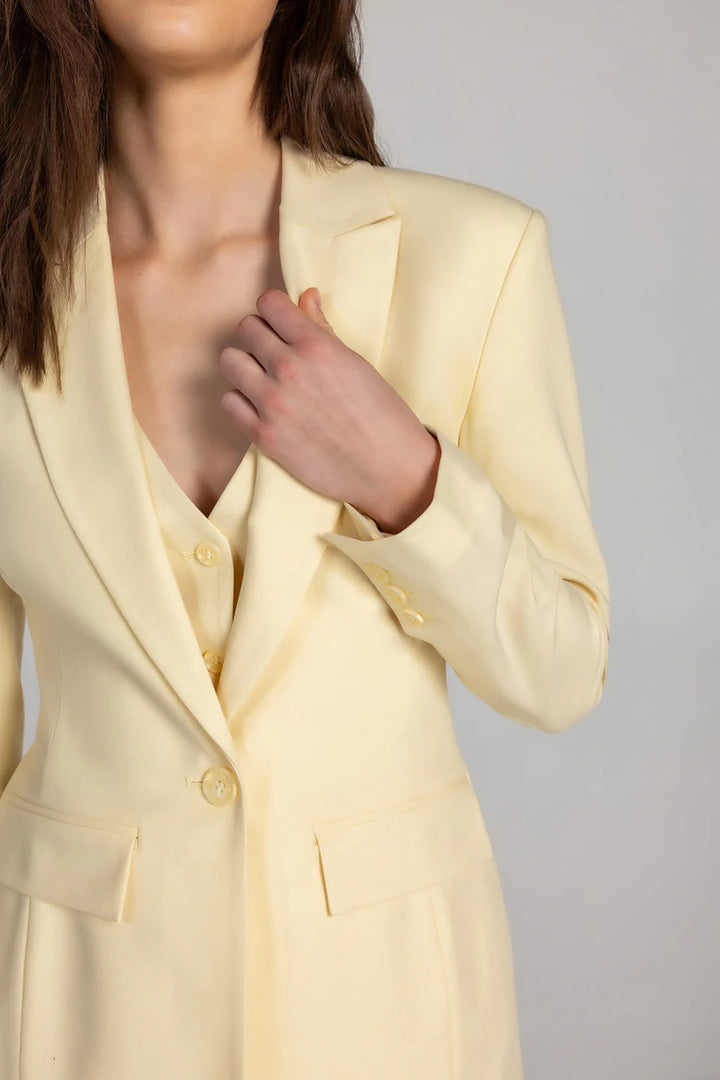 VENEZIA BLAZER (LEMON) - PURE AND SIMPLE