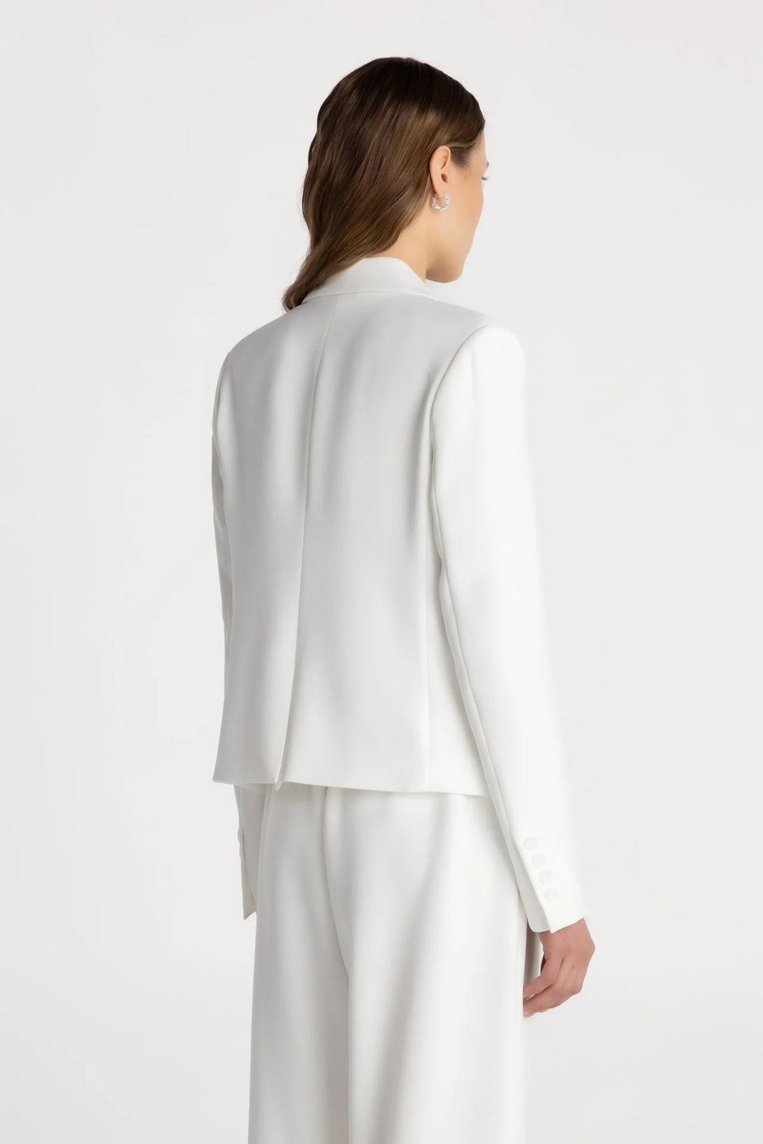 THE ANDEE BLAZER (SOFT ECRU) - PURE & SIMPLE