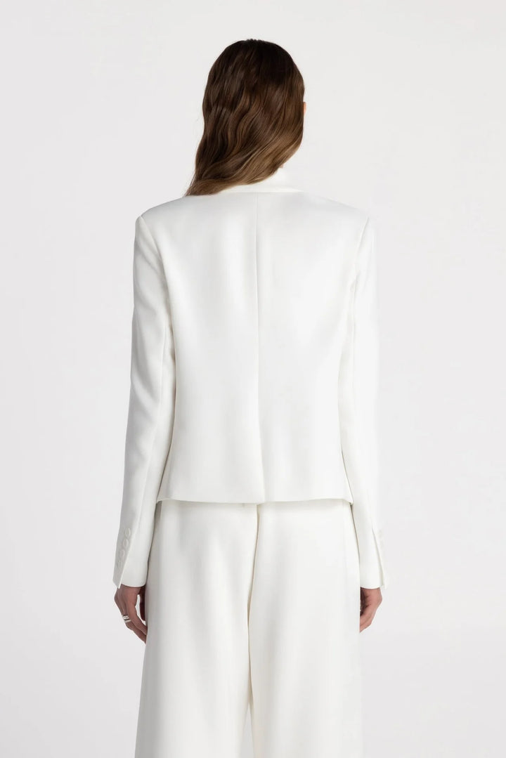 THE ANDEE BLAZER (SOFT ECRU) - PURE & SIMPLE