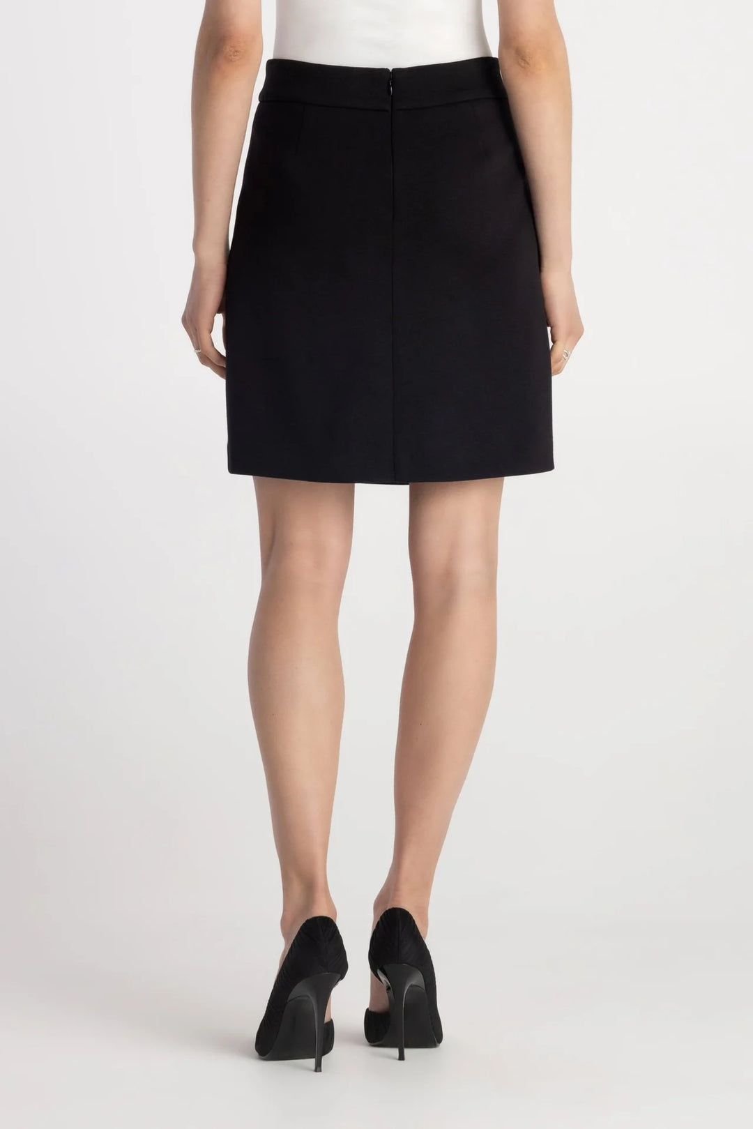 THE LIV MINI SKIRT (BLACK) - PURE & SIMPLE