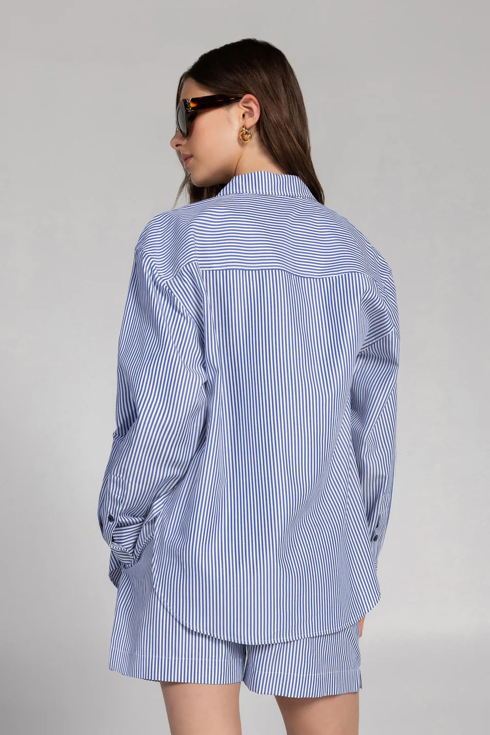 AMALFI SHIRT (MEDITERRANEAN BLUE) - PURE & SIMPLE