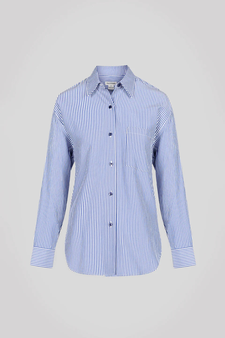 AMALFI SHIRT (MEDITERRANEAN BLUE) - PURE & SIMPLE