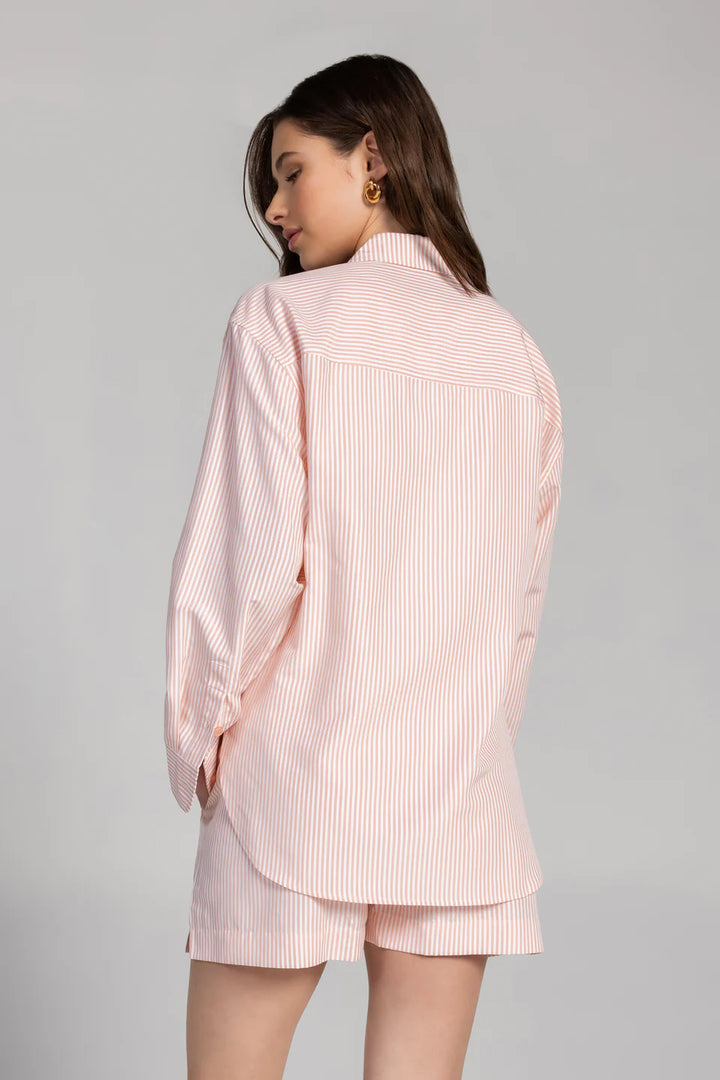 AMALFI SHIRT (PEACH BELLINI) - PURE & SIMPLE