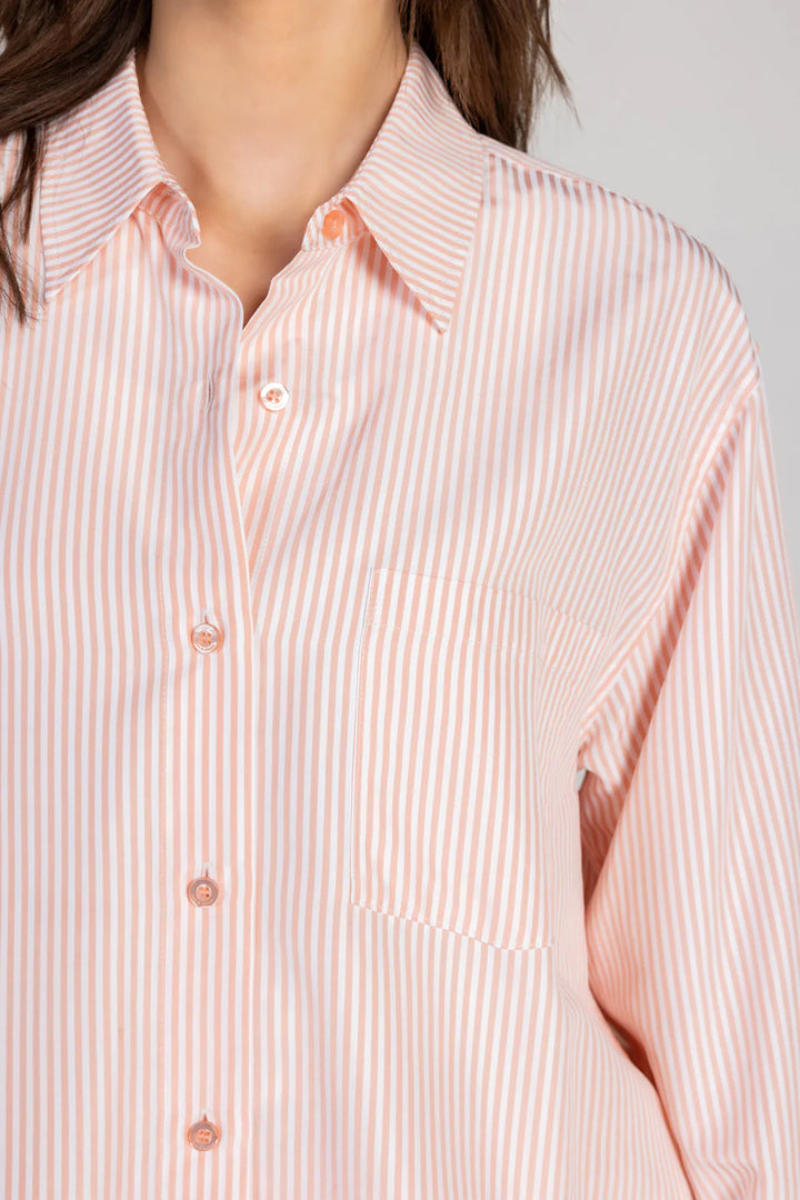 AMALFI SHIRT (PEACH BELLINI) - PURE & SIMPLE