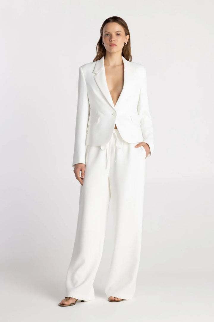 THE ANDEE PANT (SOFT ECRU) - PURE & SIMPLE