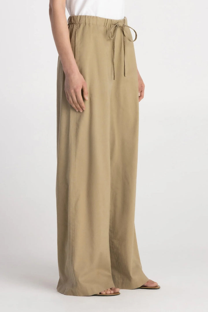 THE LINEN ANDEE PANT (MUTED TAUPE) - PURE & SIMPLE