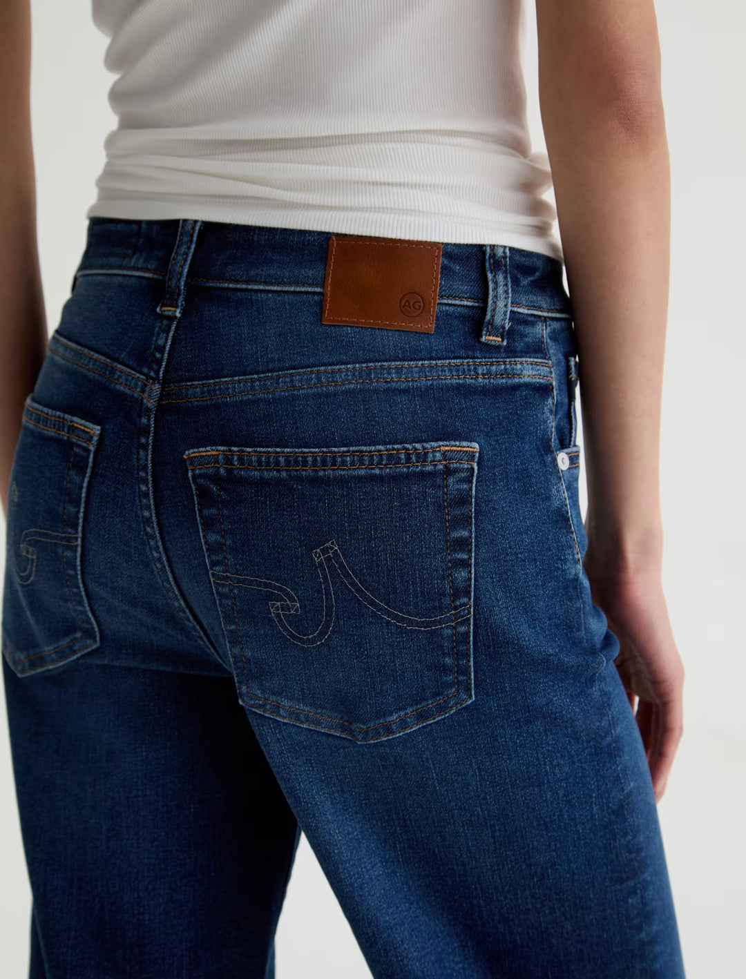 SAIGE WIDE LEG CROP (OUTSPOKEN) - A.G. DENIM