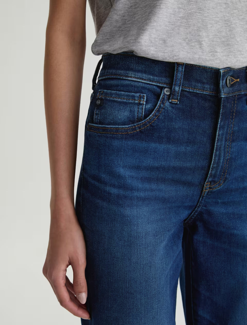 BRINLEY CROP (OUTSPOKEN) - A.G. DENIM