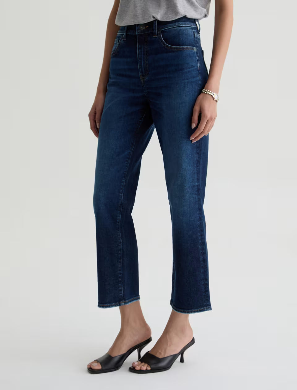 BRINLEY CROP (OUTSPOKEN) - A.G. DENIM