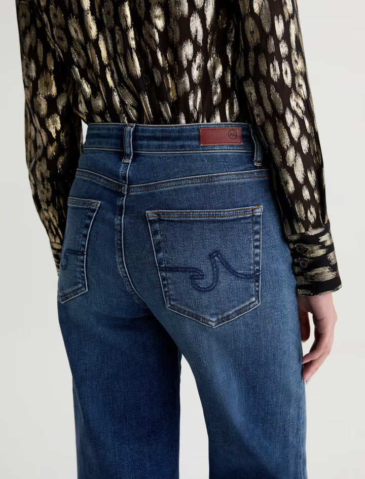 SAIGE WIDE LEG (14 YEARS BLUEGRASS) - A.G. DENIM