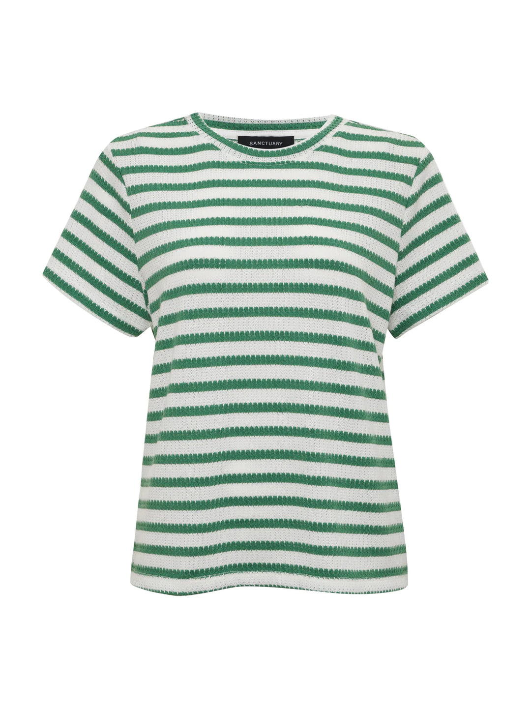 PERFECT TEXTURED TEE (CHALK GREEN JUICE) - SANCTUARY