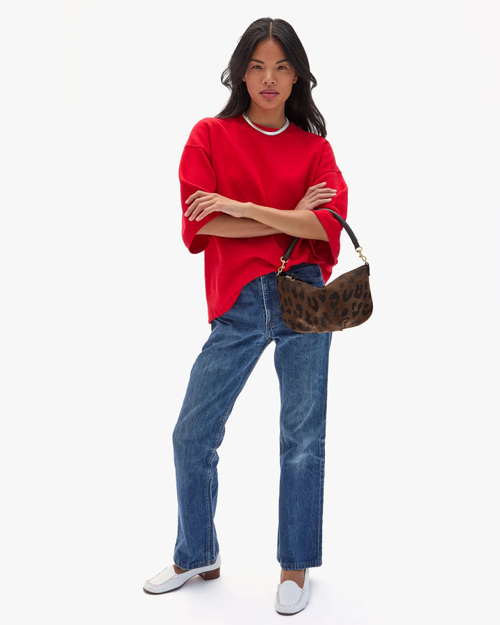 PABLO CAT SUEDE PETIT MOYEN MESSENGER - CLARE V