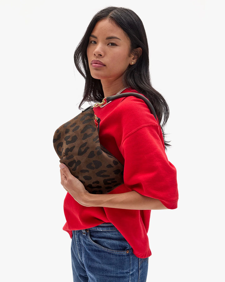 PABLO CAT SUEDE PETIT MOYEN MESSENGER - CLARE V