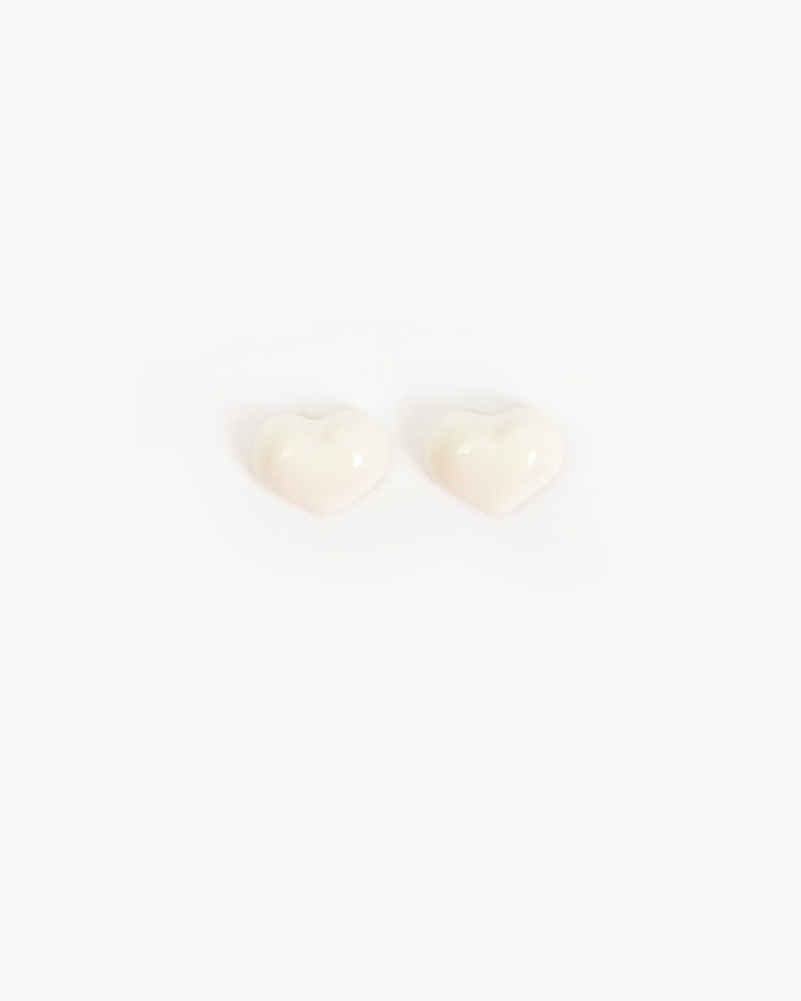 PETIT MYLAR HEART EARRING - CLARE V.