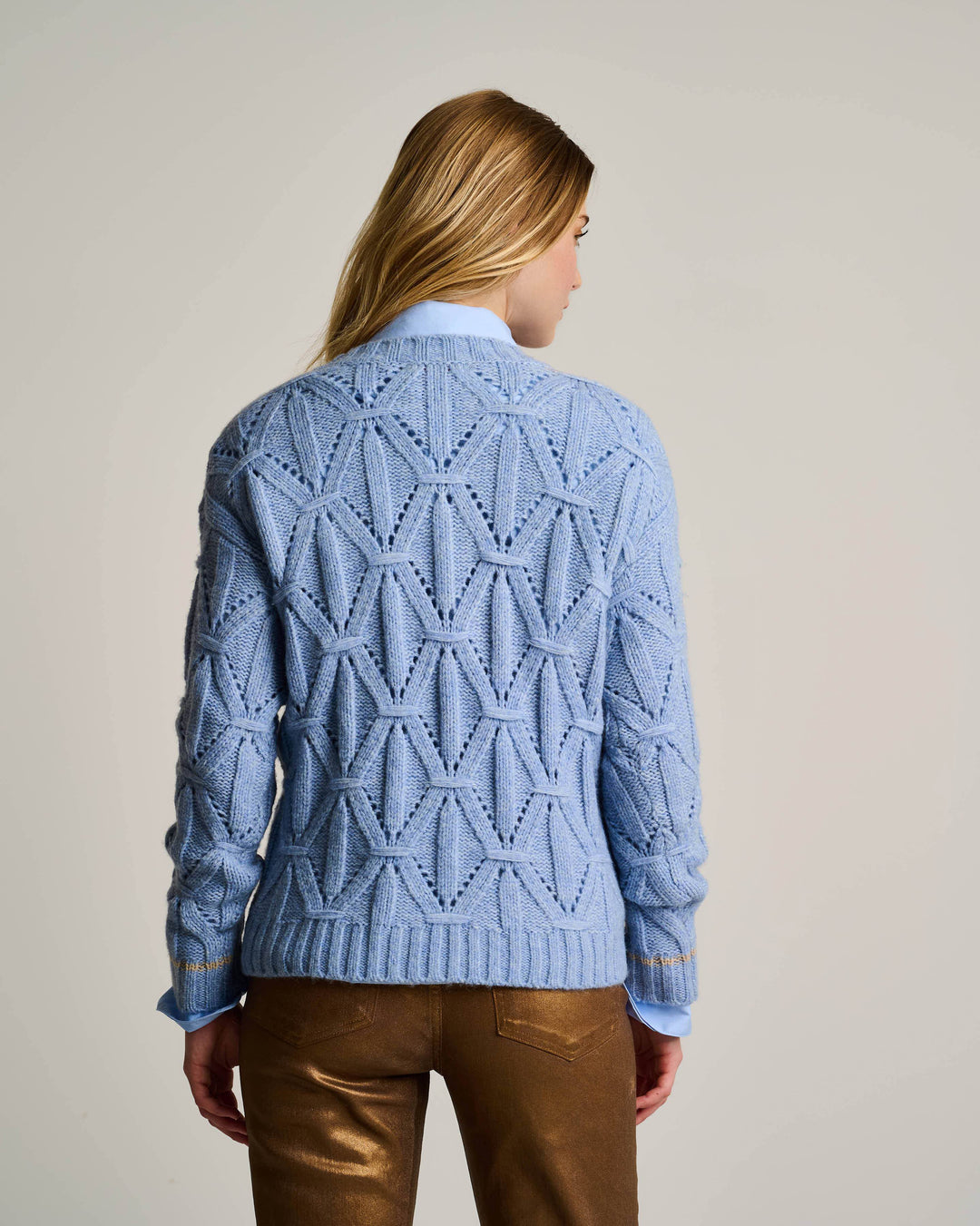 CABLE CREW SWEATER - LISA TODD