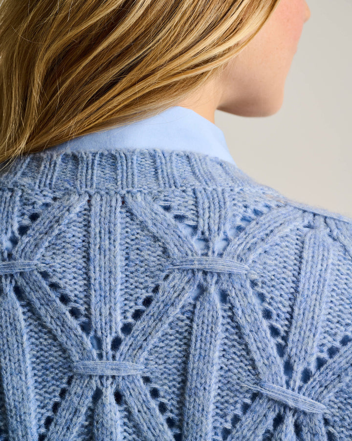 CABLE CREW SWEATER - LISA TODD