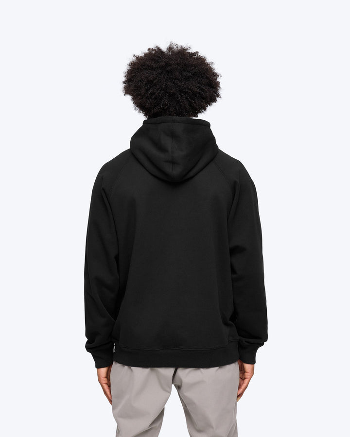 MIDWEIGHT RELAXED HOODIE (BLACK) - REIGNING CHAMP