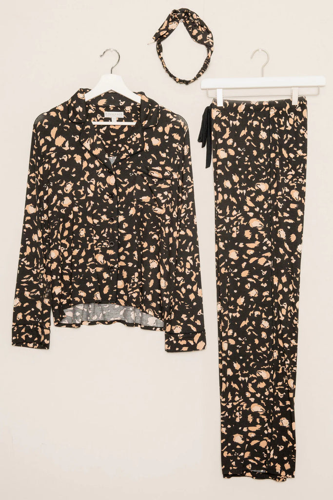 BLACK CHEETAH PJ SET - PJ SALVAGE